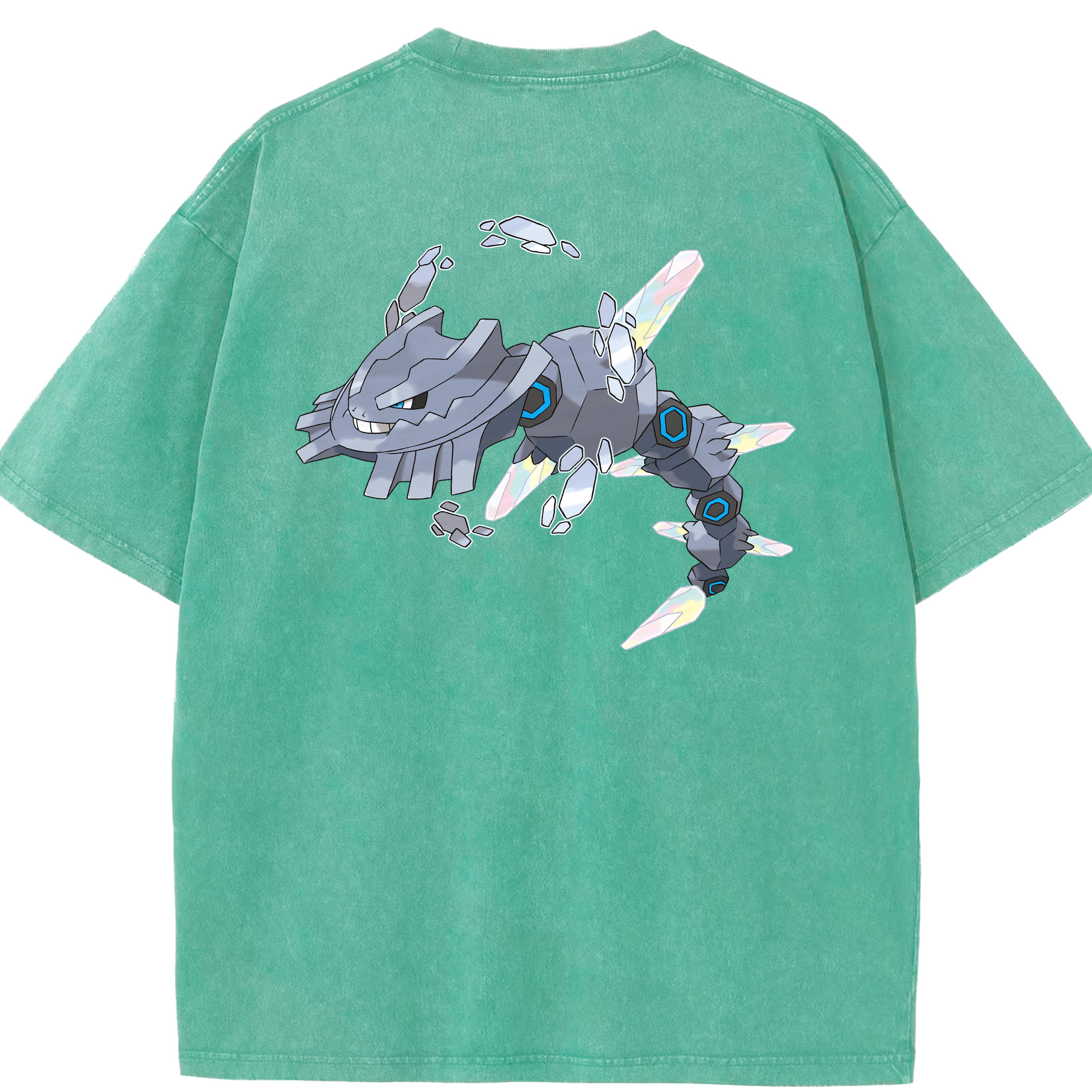 （画像用） ポケットモンスター Pokémon 綿100% ヴィンテージ風 半袖Tシャツ（背面プリント）